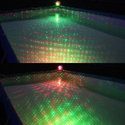 MoovyLaser Projecteur laser mobile étanche pour piscine
