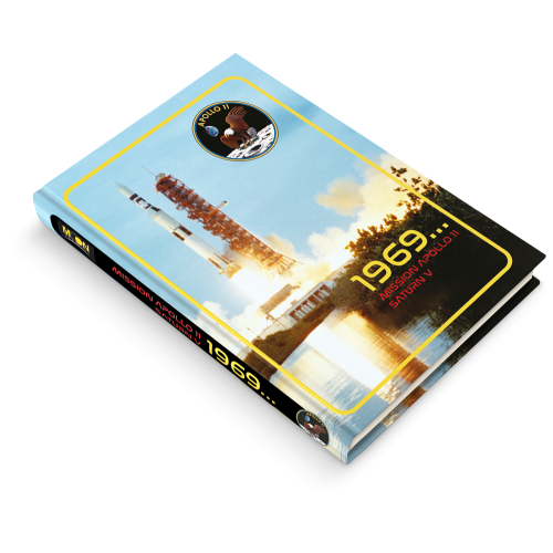 Base électromagnétique « Livre » MOONFLIGHT 1969 - Apollo 11