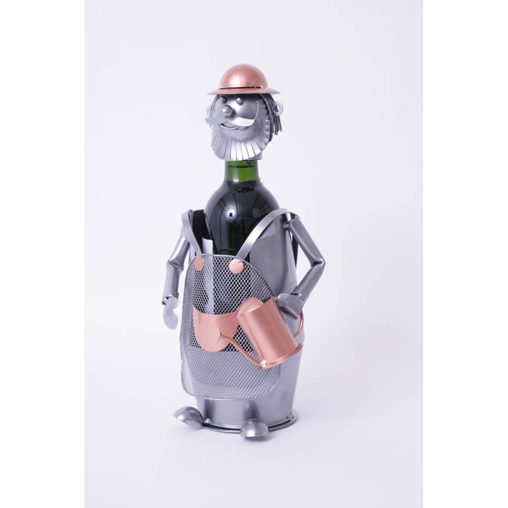 Porte-bouteille Jardinier tablier- Forgeron Porte-bouteille Jardinier tablier- Forgeron