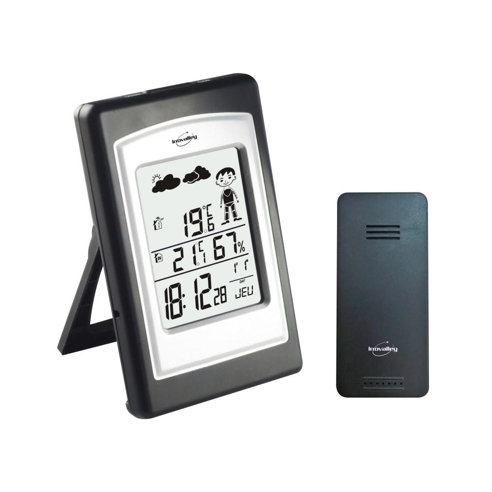 Thermomètre hygromètre, station météo sans fil Bluetooth, Mini