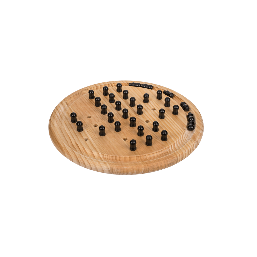 Jeu de solitaire en bois Boutique Ping City