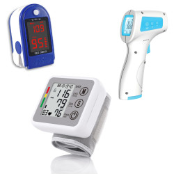 Pack Santé : Thermomètre, Tensiomètre et Oxymètre - Xiaros