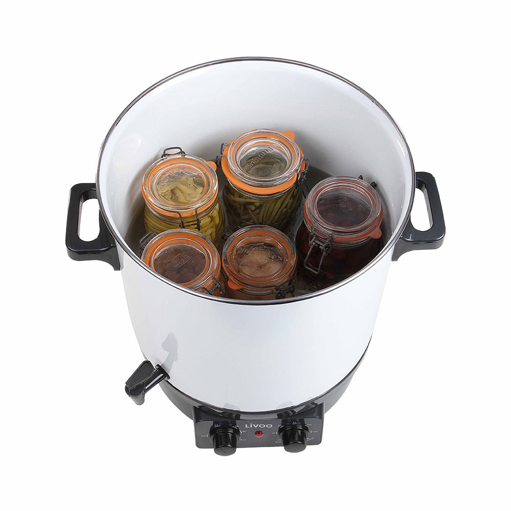 Stérilisatur d bocaux élctriqu cuv inox avc robint t minutur 32l 2500w - 011580 - guillouard au millur prix