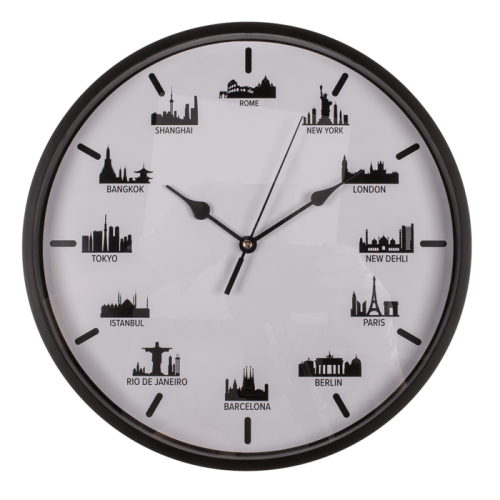 Horloge design Villes du...