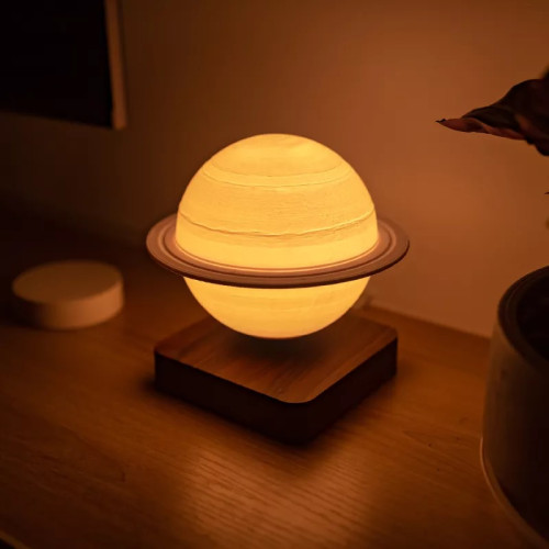 Globe SATURNE 3D incliné en...