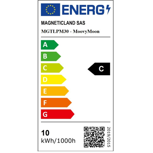 Plafonnier Lune 3D...