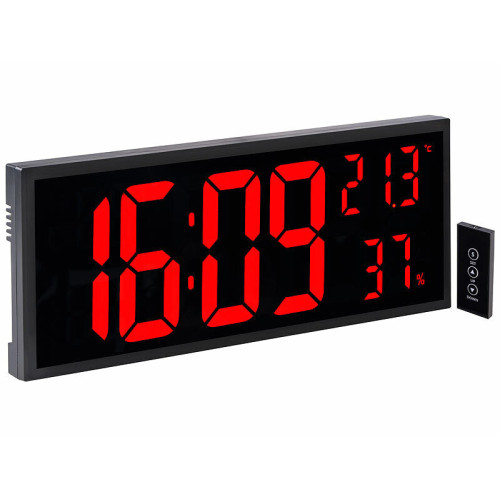 Horloge digitale LED ROUGE...