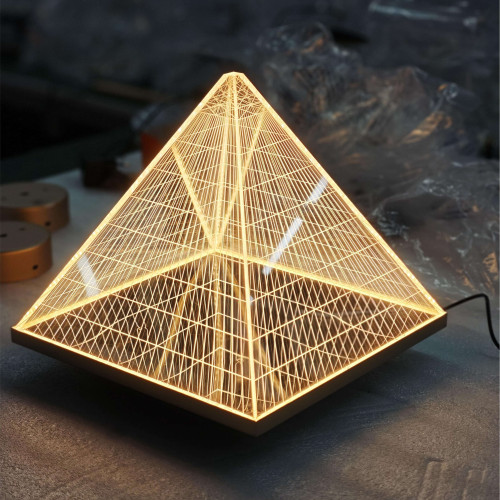 Lampe LED Design PYRAMID -...