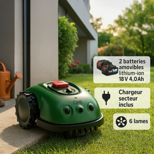 Robot Tondeuse sans fil...