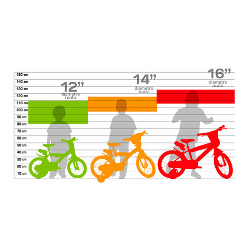 Vélo pour garçon orange...