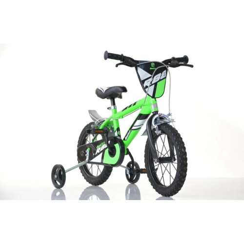 Vélo pour garçon vert 14''...
