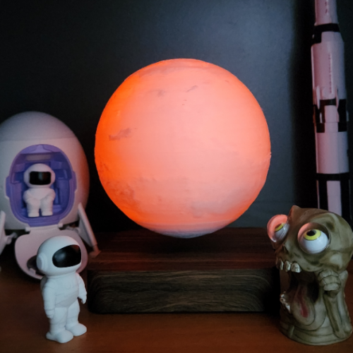 Globe MARS 3D en lévitation...