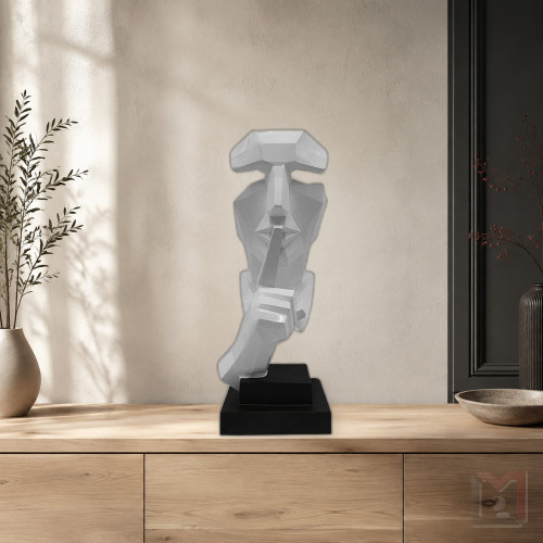 Statue Design Mr Chut Blanc...