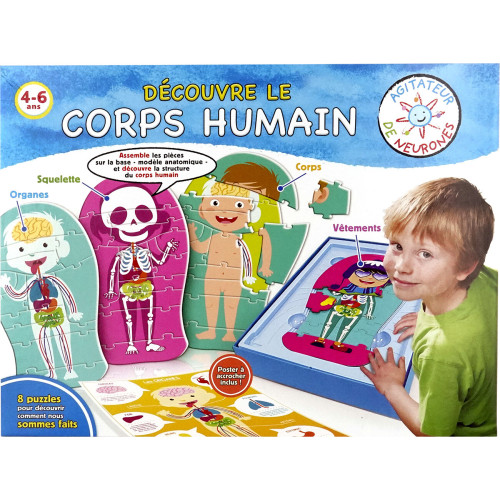 Puzzle Anatomie Découvre le...